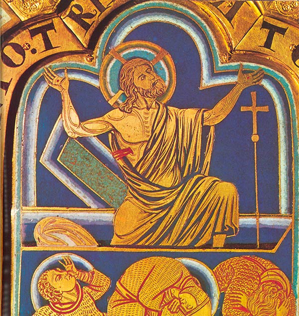 enamel of the resurrection by Nicholas of Verdun