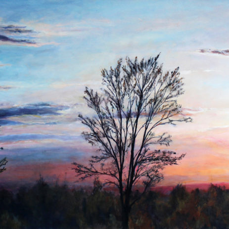 Freed By Dawn 2015 • oil on canvas • 24"×48"