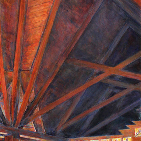 Meeting 2015 • oil on canvas • 72"×30"