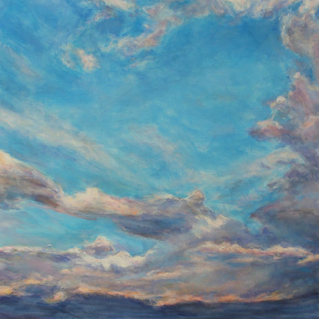 Dawn East - 2015 • oil on canvas • 60"×30"