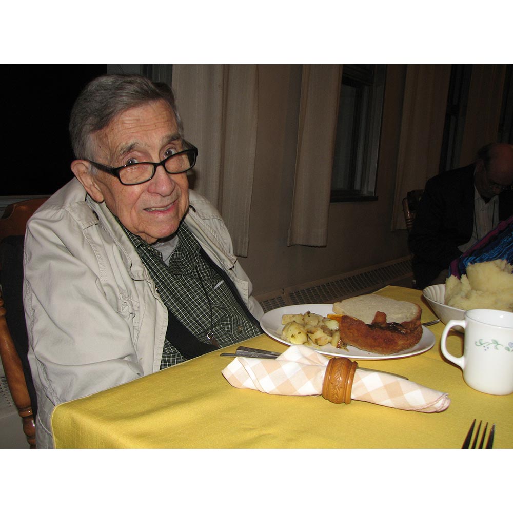 Fr. Gerry Wallner on his 90th birthday