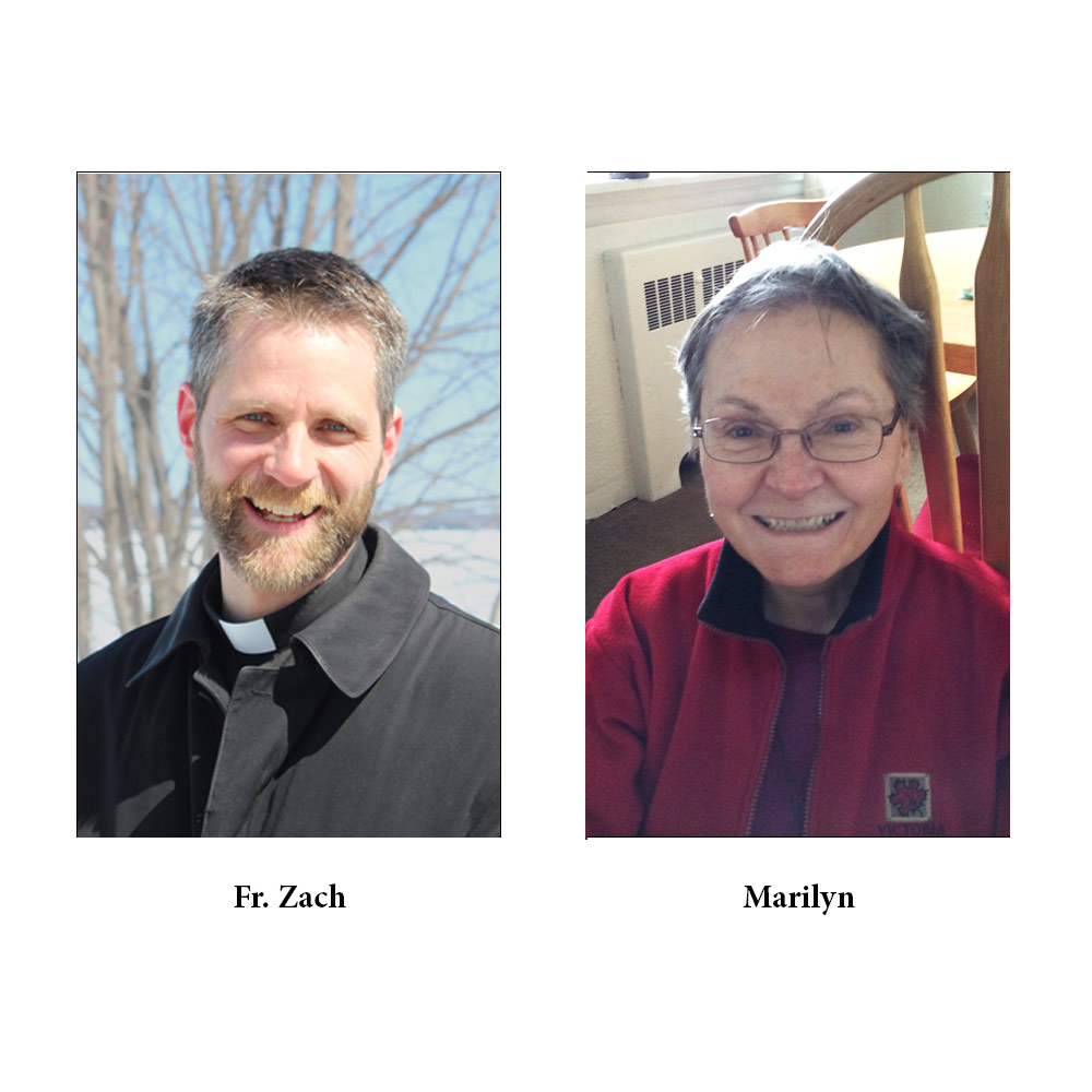 Fr Zach and Marilyn